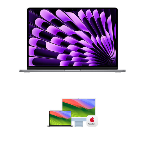 Apple 15" MacBook Air Kit with AppleCare+ (M3, Space Gray)