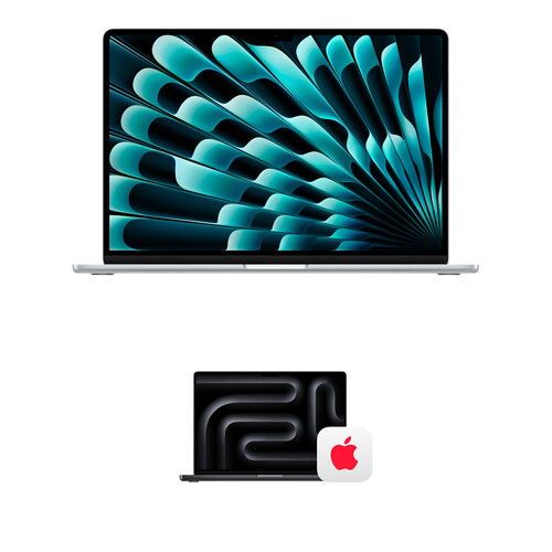 Apple 15" MacBook Air Kit with AppleCare+ (M5, Silver)
