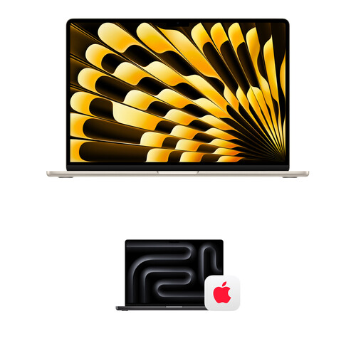 Apple 15" MacBook Air with AppleCare+ (M5, Starlight)