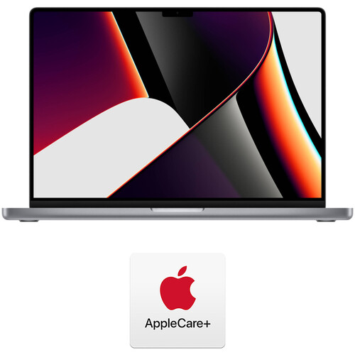 Apple 16.2" MacBook Pro and AppleCare+ Protection Plan Kit (M1 Max, Space Gray)