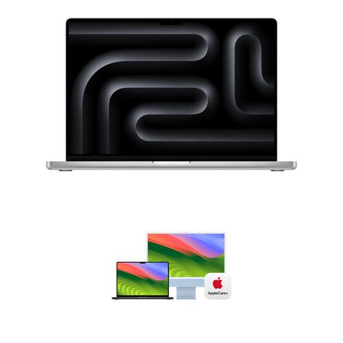 Apple 16" MacBook Pro Kit with AppleCare+ (M3 Pro, Silver)