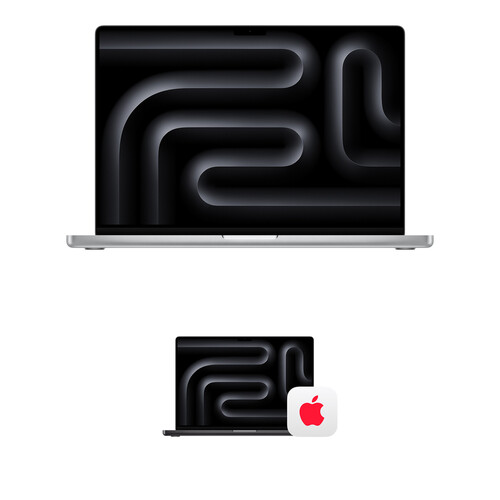 Apple 16" MacBook Pro Kit with AppleCare+ (M5 Max, Nano-Texture Glass, Silver)
