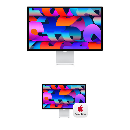 Apple 27" Studio Display with AppleCare+ (2026, Standard Glass, Tilt- and Height-Adjustable Stand)