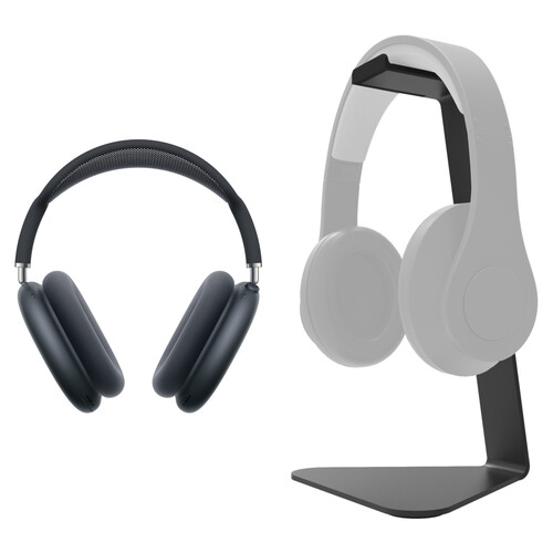 Apple AirPods Max 2 Wireless Over-Ear Closed-Back Headphones with Stand (Midnight)