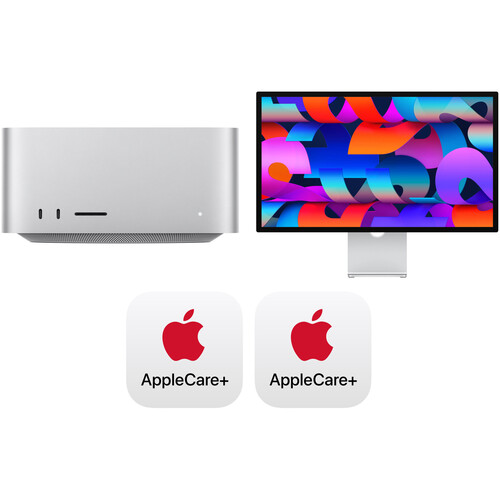 Apple Mac Studio Kit with 27" Standard Glass Studio Display and AppleCare+