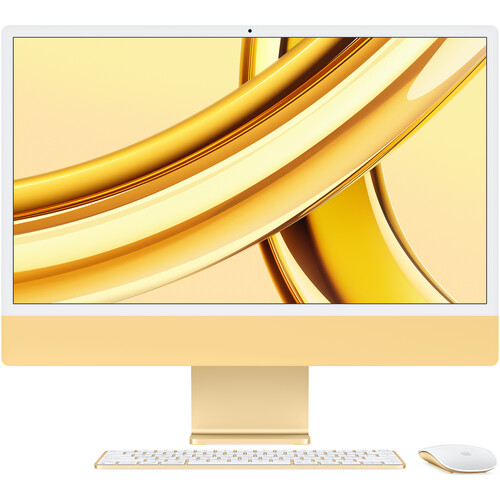 Apple 24" iMac with M3 Chip (Yellow)