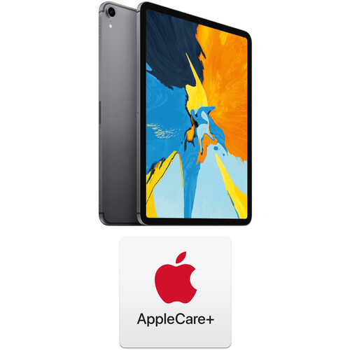 Apple iPad Pro 11" and AppleCare+ Protection Plan Kit (1TB, Wi-Fi + 4G LTE, Space Gray, Previous Gen)