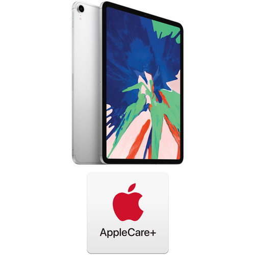 Apple iPad Pro 11" and AppleCare+ Protection Plan Kit (1TB, Wi-Fi + 4G LTE, Silver, Previous Gen)
