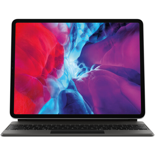 Apple iPad Pro 12.9" with Magic Keyboard Kit (256GB, Wi-Fi + 4G LTE, Space Gray, Previous Gen)