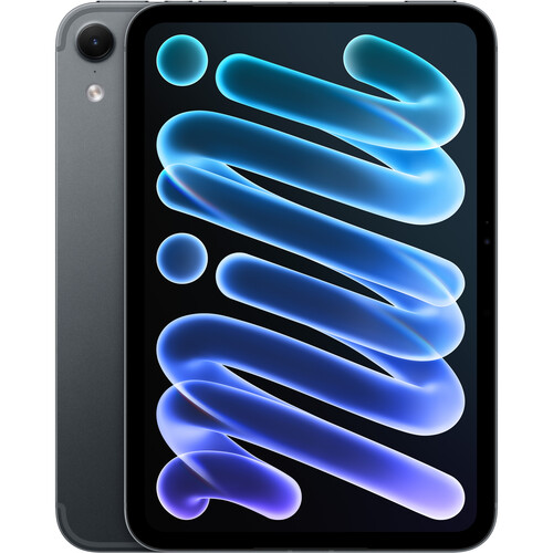 Apple 8.5" iPad mini (OLED, Standard Glass, 128GB, Wi-Fi + Cellular, Midnight)