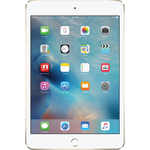 Apple 64GB iPad mini 4 (Wi-Fi + 4G LTE, Gold)