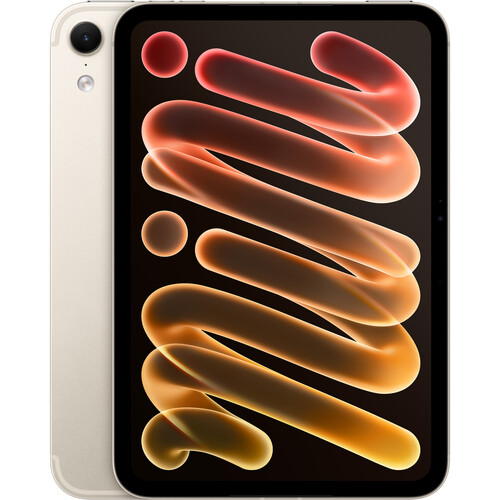 Apple 8.5" iPad mini (OLED, Nano-Texture Glass, 256GB, Wi-Fi + Cellular, Starlight)