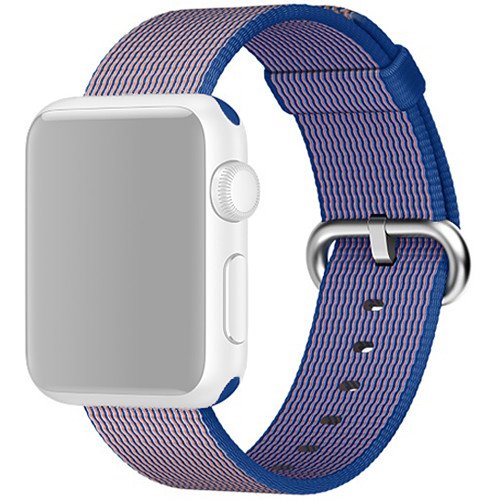 Apple Watch Woven Nylon Band (42mm/44mm, Royal Blue) MMA12AM/A