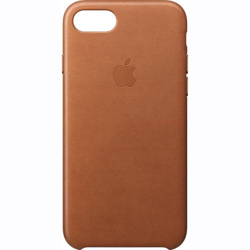 Apple iPhone 7 Leather Case (Saddle Brown)