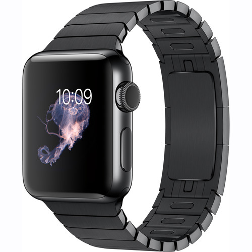 Apple Watch Series 2 38mm Smartwatch (Space Black Stainless Steel Case, Space Black Link Band)