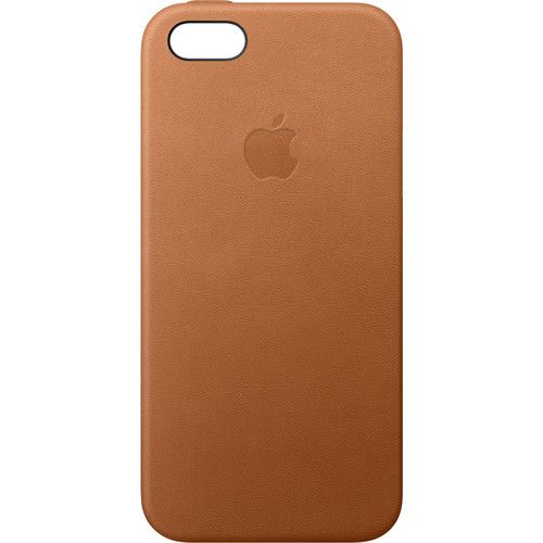 Apple iPhone 5/5s/SE Leather Case (Saddle Brown)
