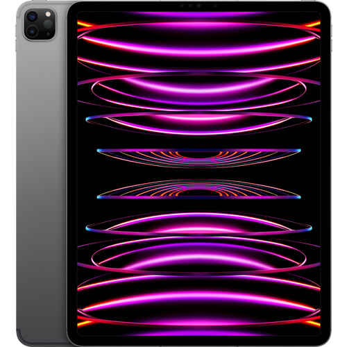 Apple 12.9" iPad Pro M2 Chip (Late 2022, 256GB, Wi-Fi + 5G LTE, Space Gray)