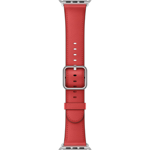 Apple Watch Classic Buckle Band (42mm/44mm, Red)
