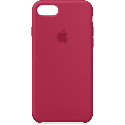 Apple iPhone 7/8 Silicone Case (Rose Red)