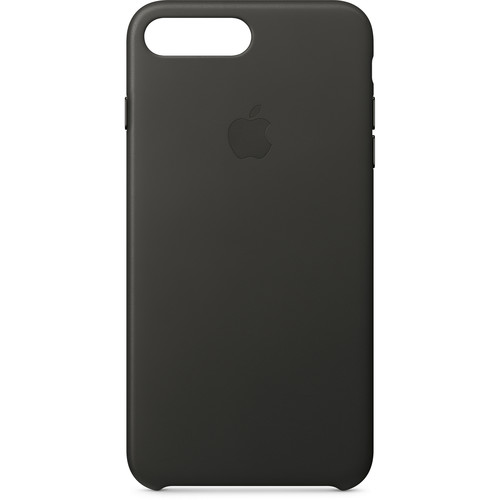 Apple iPhone 8 Plus/7 Plus Leather Case (Charcoal Gray)