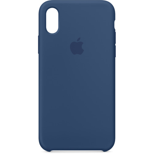 Apple iPhone X Silicone Case (Blue Cobalt)