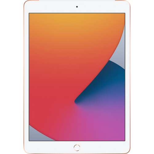Apple 10.2" iPad (8th Gen, 128GB, Wi-Fi + 4G LTE, Gold)