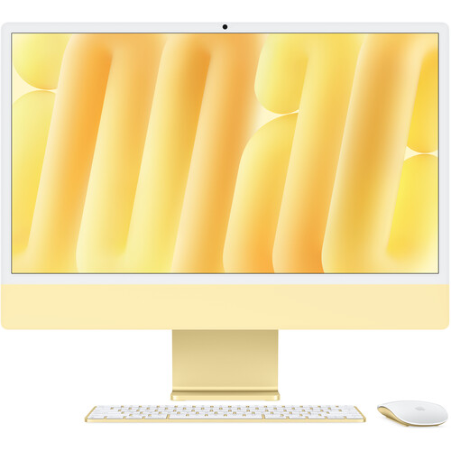 Apple 24" iMac with M4 Chip (Yellow)