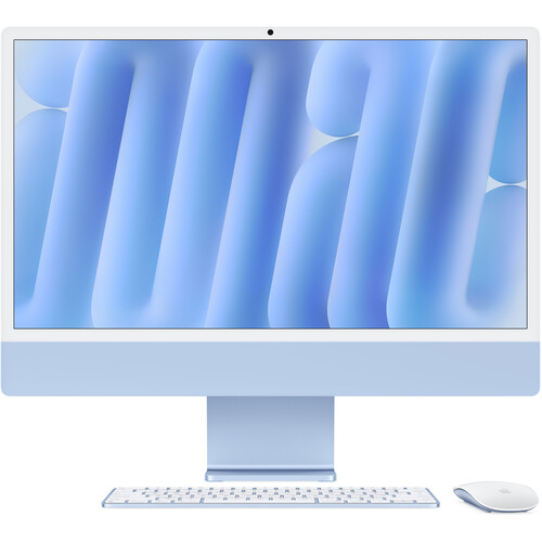 Apple 24" iMac with M4 Chip (Blue, Nano-Texture Glass)