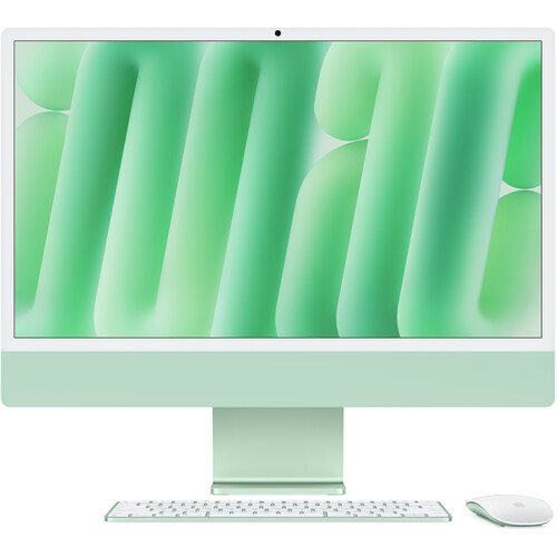 Apple 24" iMac with M4 Chip (Green, Nano-Texture Glass)