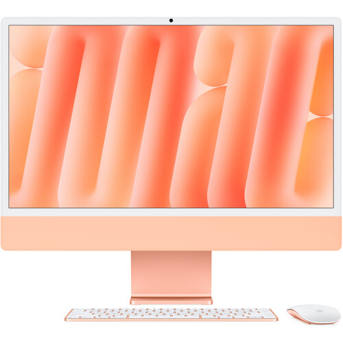 Apple 24" iMac with M4 Chip (Orange)