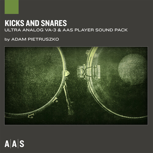 Applied Acoustics Systems Kicks and Snares Sound Pack for Ultra Analog VA-3 (Download)