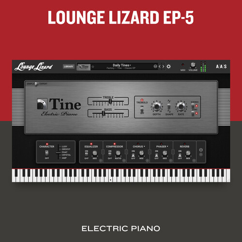Applied Acoustics Systems Lounge Lizard EP-5 with Expansion Packs