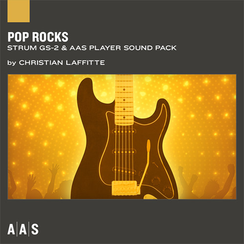 Applied Acoustics Systems Pop Rocks Guitar Sound Pack for Strum GS-2 and AAS Player (Download)