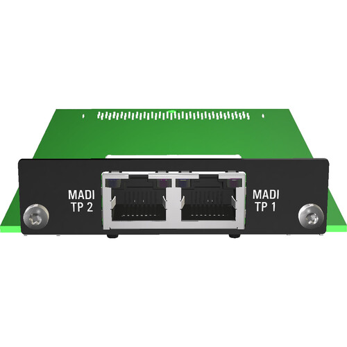 Appsys ProAudio AUX-MADI-TP 64x64-Channel MADI Twisted Pair Extension Card for Flexiverter Dante/SRC