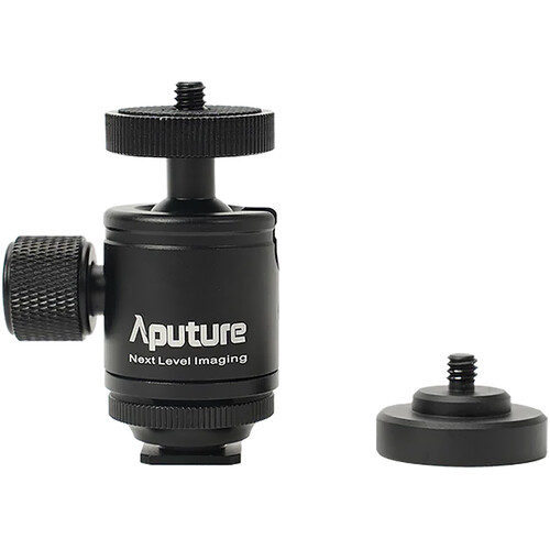 Aputure 1/4" Cold Shoe Ball Heads Mount for MC Pro