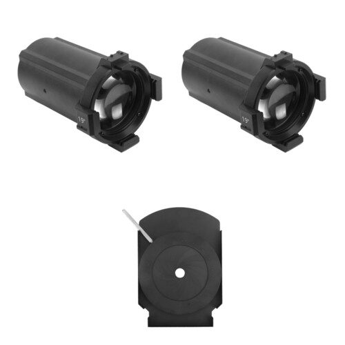 Aputure Lenses with Iris Kit for Spotlight Mount System (19° & 36°)