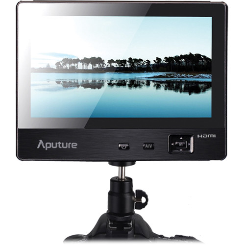 Aputure VS-1 V-Screen 7" IPS Field Monitor 800 x 480 Native Resolution, Dual Power Inputs, Sony L Series Type Battery Plate