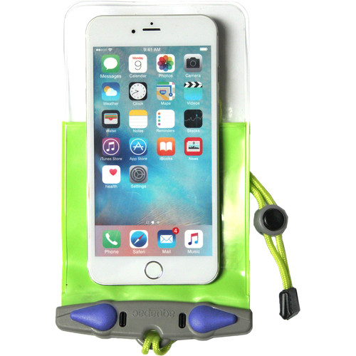 Aquapac Waterproof Smartphone Case (Plus-Plus Size, Lime Green)