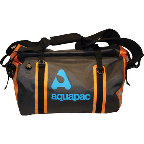 Aquapac 40L Upano Waterproof Duffel (Black, Orange)