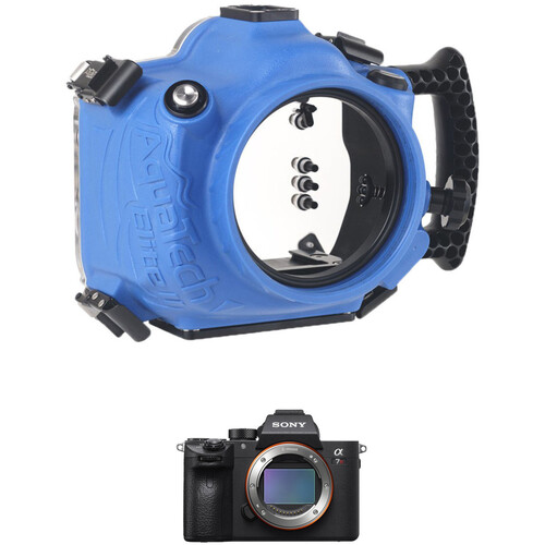 AQUATECH AquaTech Elite II A7 Series III Underwater Camera Housing and Sony Alpha a7R III Mirrorless Digital Camera Body Kit