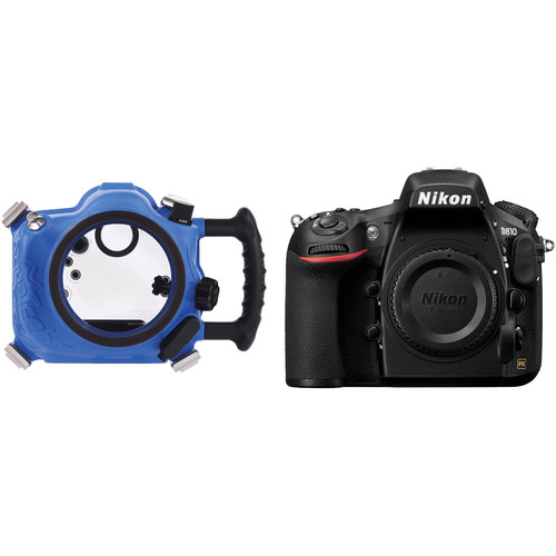 AQUATECH Elite D810 / D800 Underwater Sport Housing and Nikon D810 DSLR Camera Body Kit