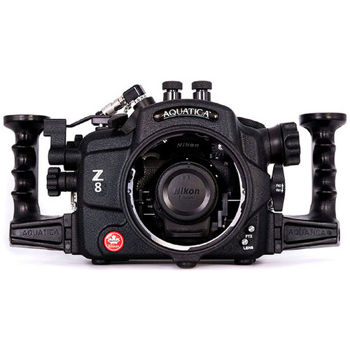 Aquatica AZ8 Underwater Housing for Nikon Z8 Mirrorless Camera (Ikelite Manual Strobe Connectors)
