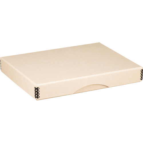 Archival Methods Drop-Front Archival Storage Box (Tan, 8.75 x 11.25 x 1.5")