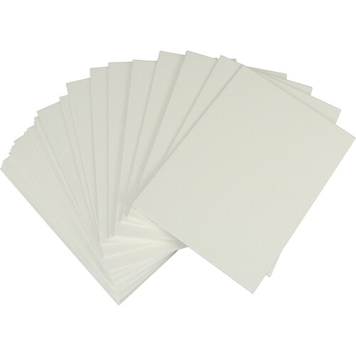 Archival Methods 100% Cotton Museum Board (4-Ply, 8.5 x 11", Warm White, 25-Pack)