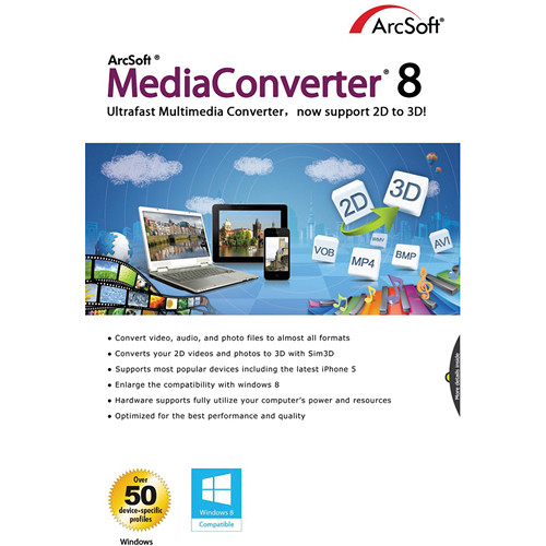 ArcSoft MediaConverter 8 (Electronic Download)