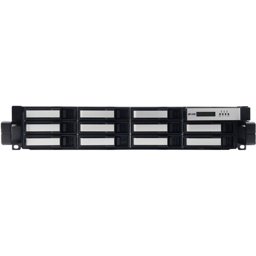 Areca 12Bay 3U Rackmount - Thunderbolt 3 Hardware Raid / Redundant Psu W/ Thunderbolt 3 Cable