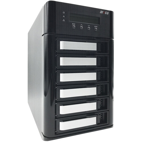 Areca ARC-8050T3U 6-Bay Thunderbolt 3 Desktop RAID Storage Array