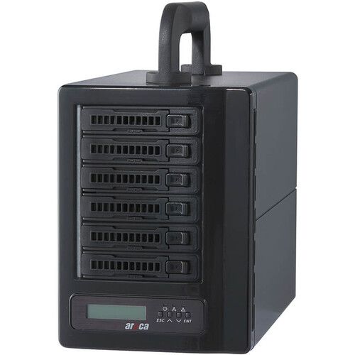 Areca 6-Bay U.2 SSD Thunderbolt 3 RAID Enclosure