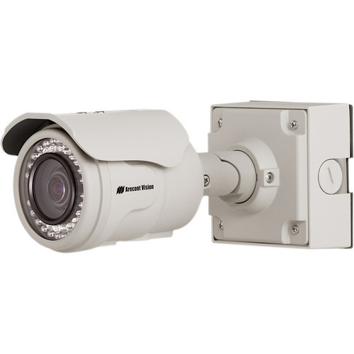 Arecont Vision MegaView 2 Series 2.07MP Indoor/Outdoor Vandal-Resistant IR Day/Night Bullet IP Camera with 3 to 9mm P-Iris Lens