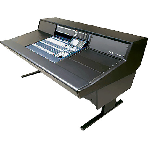 Argosy 70 Series Desk for Panasonic DA7 with Rack 70-DA7-R-B-B